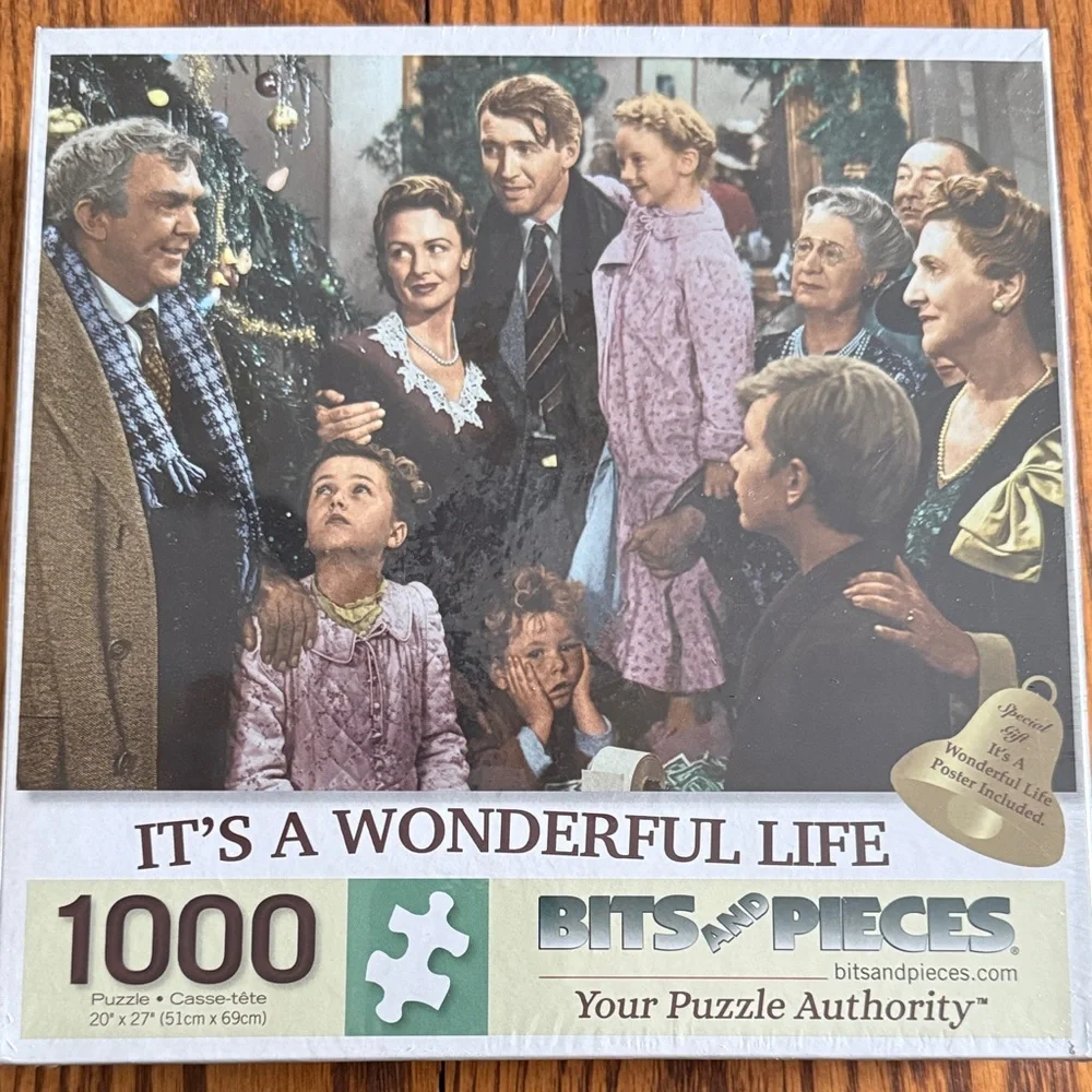 It's a Wonderful Life 1000 Piece Puzzle - Picture 1 of 1